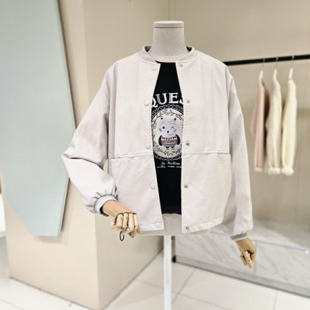 노카라 루즈핏 레더자켓