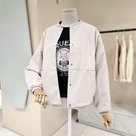 노카라 루즈핏 레더자켓