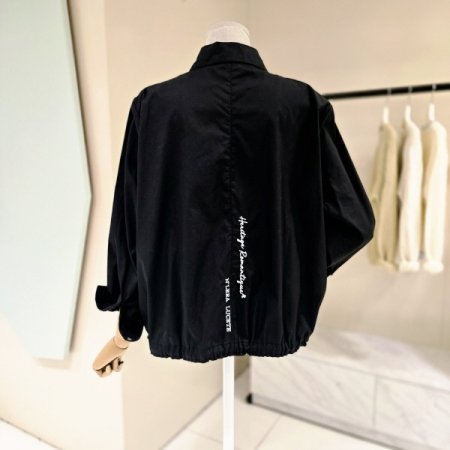 레터링 스트링 루즈핏 셔츠