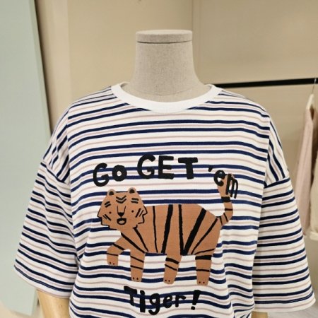 겟타이거 라운드 티셔츠
