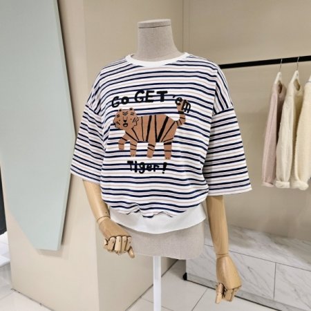 겟타이거 라운드 티셔츠