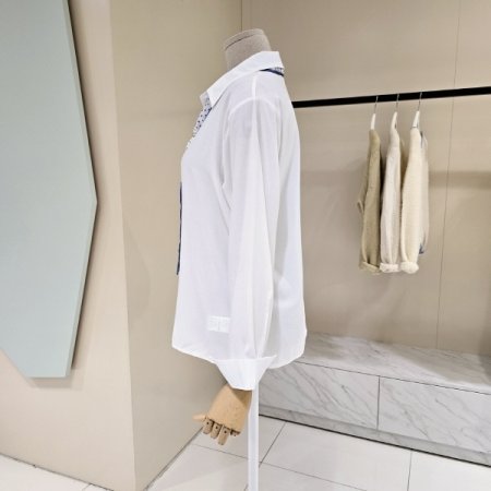 스카프 세트 블라우스