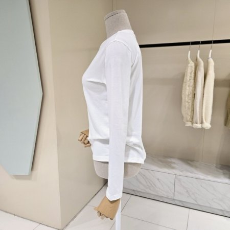 심플 모달 라운드 티셔츠