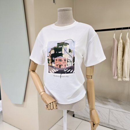 스트릿 쿠션 티셔츠