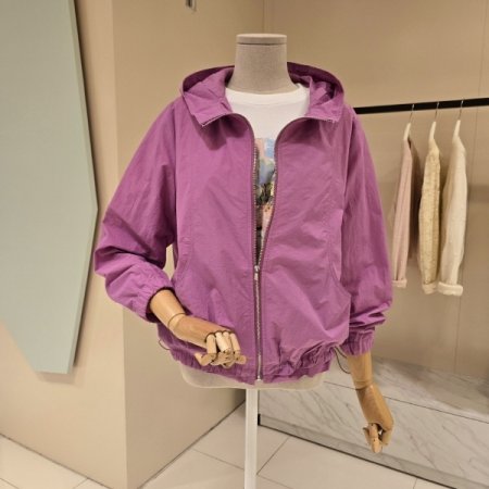 스트링 집업점퍼