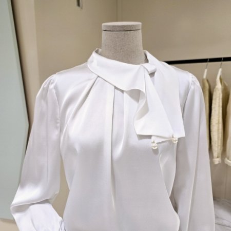 릴리 스카프 블라우스