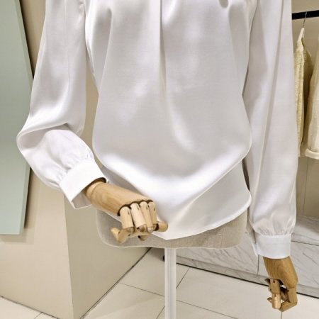 릴리 스카프 블라우스