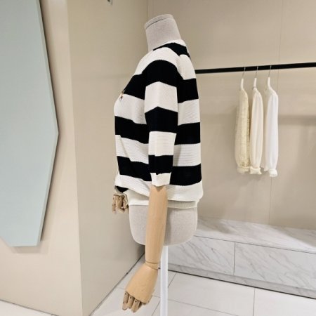 코디 단가라 라운드 니트