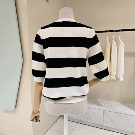 코디 단가라 라운드 니트