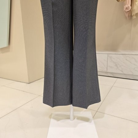 초크 뒷밴딩 부츠컷 팬츠