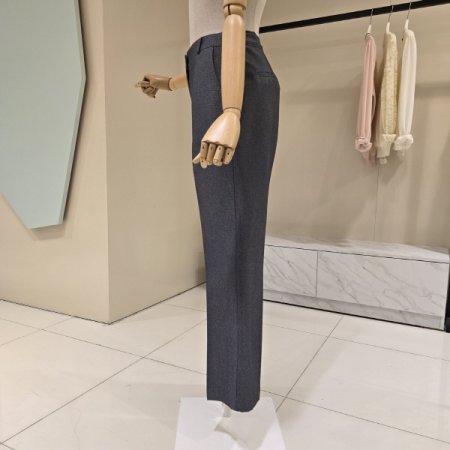 초크 뒷밴딩 부츠컷 팬츠