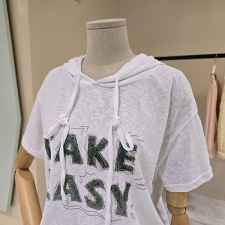 이지 후드 티셔츠