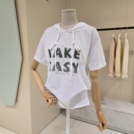 이지 후드 티셔츠