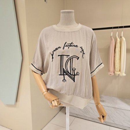 디아이 시보리 라운드 티셔츠