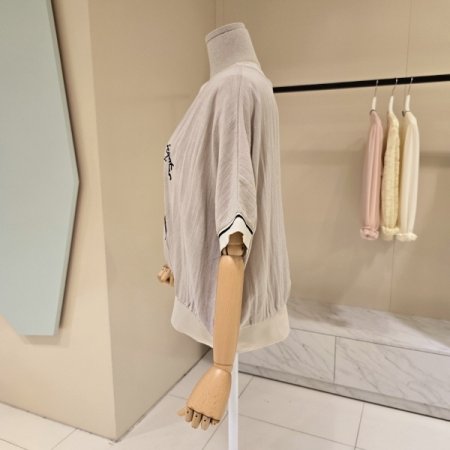 디아이 시보리 라운드 티셔츠