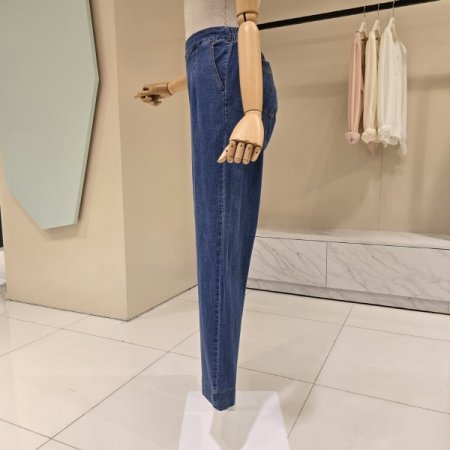 썸머 와이드 데님 팬츠