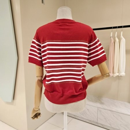 테미 단가라 브이넥 가디건