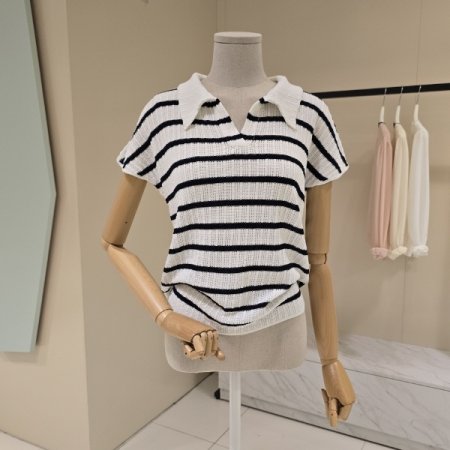 베네핏 스트라이프 카라니트