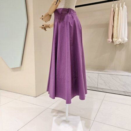 플레어 허리밴딩 스커트