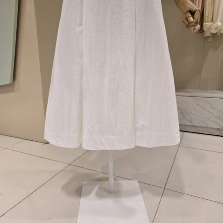 양주름 밴딩 A라인 스커트