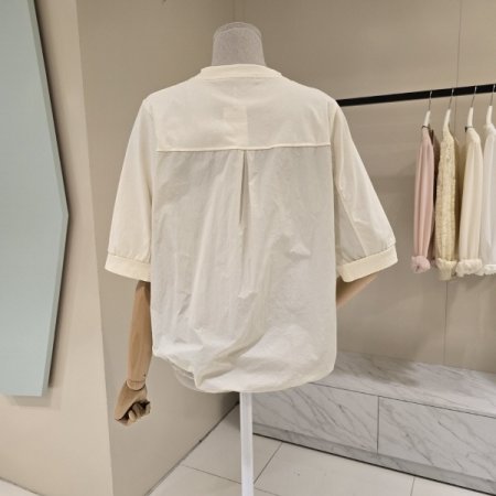 부엉이 라운드 티셔츠