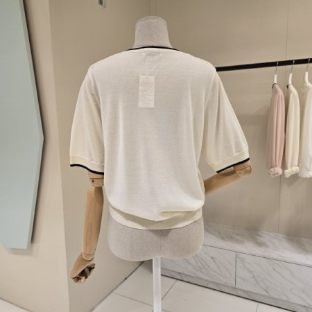 파파꽃 라운드 니트