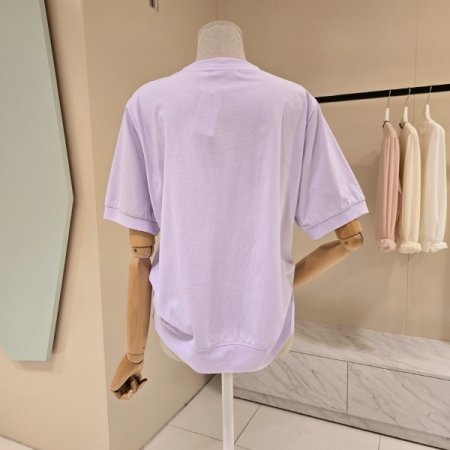 그린티 라운드 티셔츠