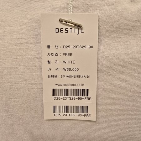 플라워 박시핏 라운드 티셔츠