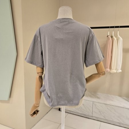 라운드 레츠고 티셔츠