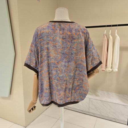 물고기 라운드 티셔츠