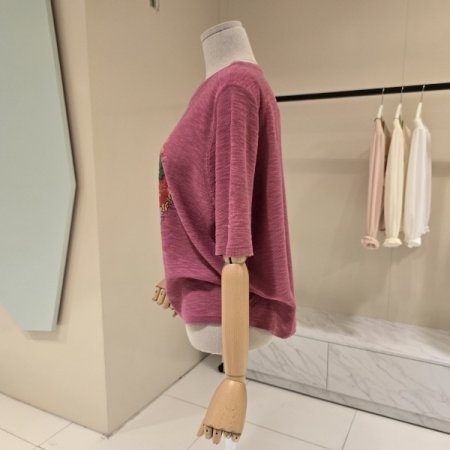 한아름 라운드 린넨티셔츠