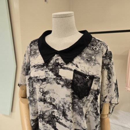 믹스카라 가오리핏 블라우스