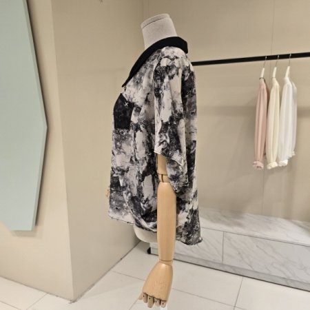 믹스카라 가오리핏 블라우스