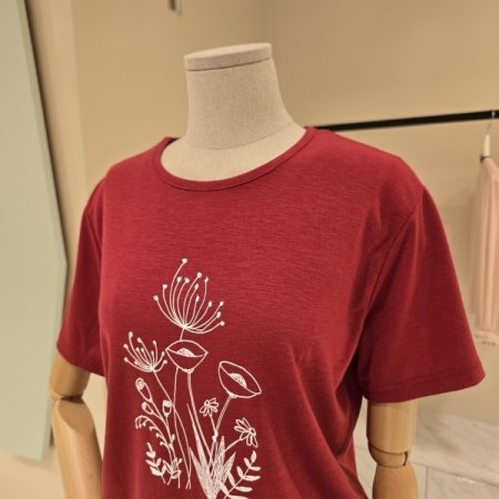 스케치 라운드 티셔츠