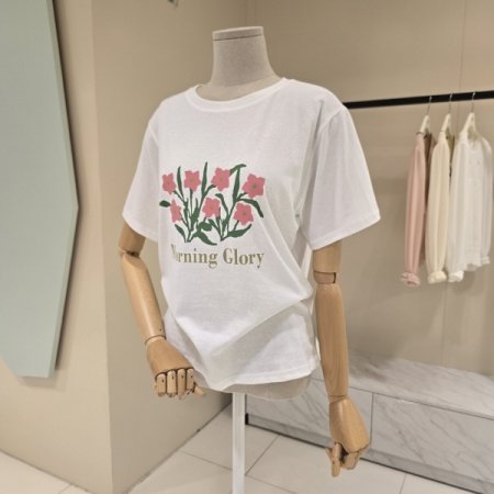 모닝 글로리 라운드 티셔츠