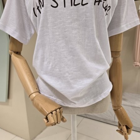 웨이브 라운드 티셔츠