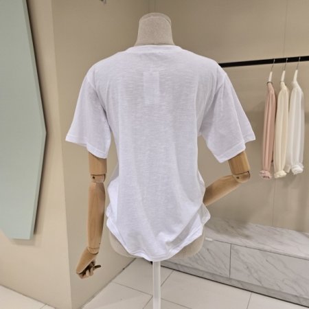 웨이브 라운드 티셔츠