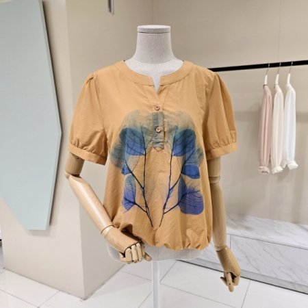 반오픈 푸르나 블라우스