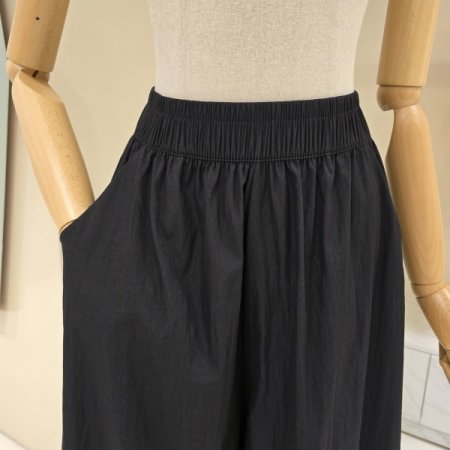 밴딩 와이드 팬츠