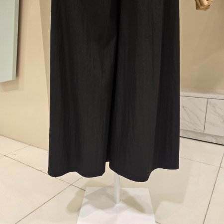 밴딩 와이드 팬츠