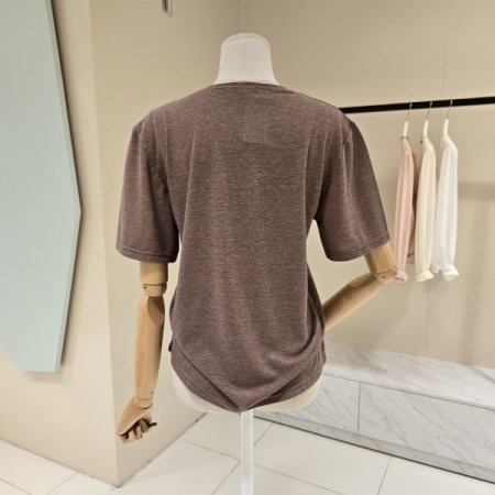 썸머 야자수 라운드 티셔츠