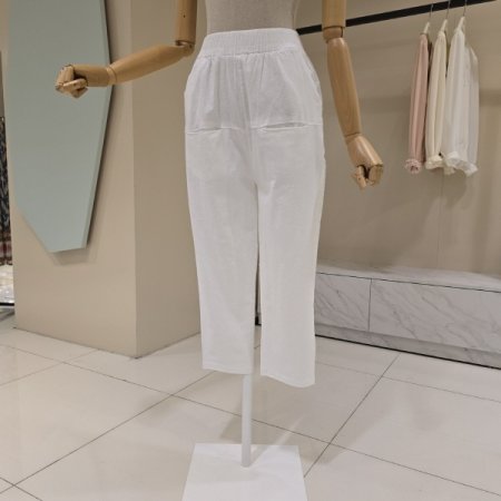 입술 배기칫 밴딩팬츠