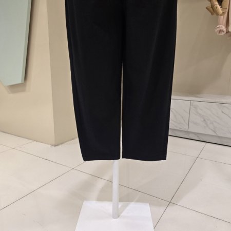 밴딩 배기핏 면팬츠