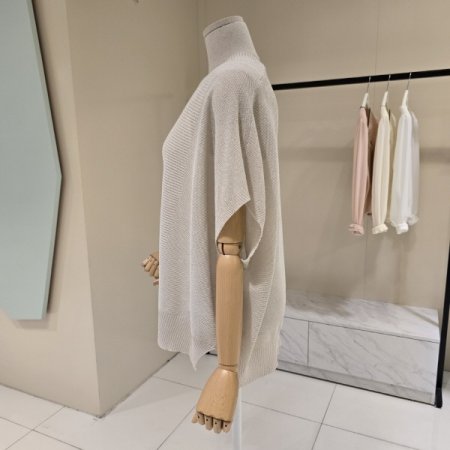 오픈형 숄 니트가디건