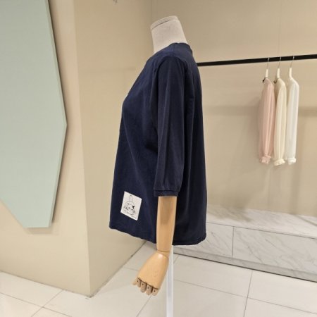 디스코패치 린넨 티셔츠