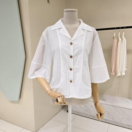 셔츠형 심플 자켓