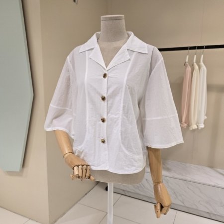 셔츠형 심플 자켓