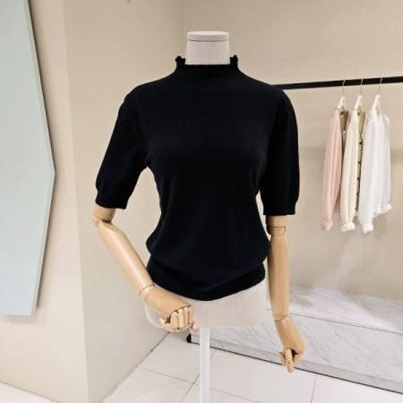 데스틸 반목 돌돌이 반팔니트