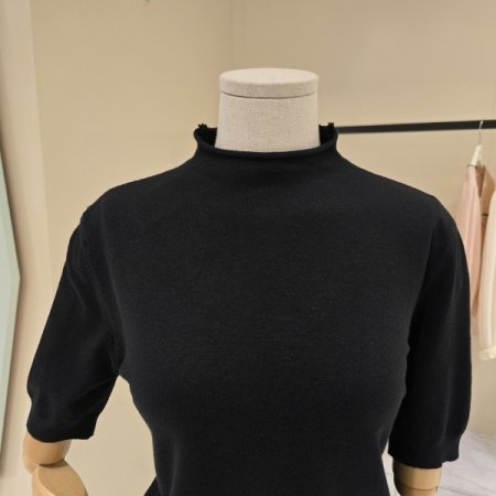 데스틸 반목 돌돌이 반팔니트