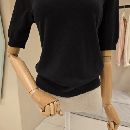 데스틸 반목 돌돌이 반팔니트